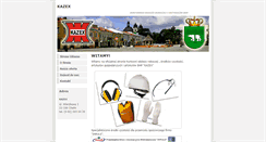 Desktop Screenshot of kazex.net