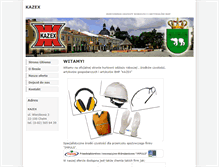 Tablet Screenshot of kazex.net